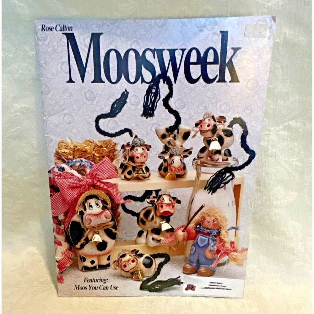 Rose Calton Moosweek Pattern & Instruction Book for Decorative Tole Painting
